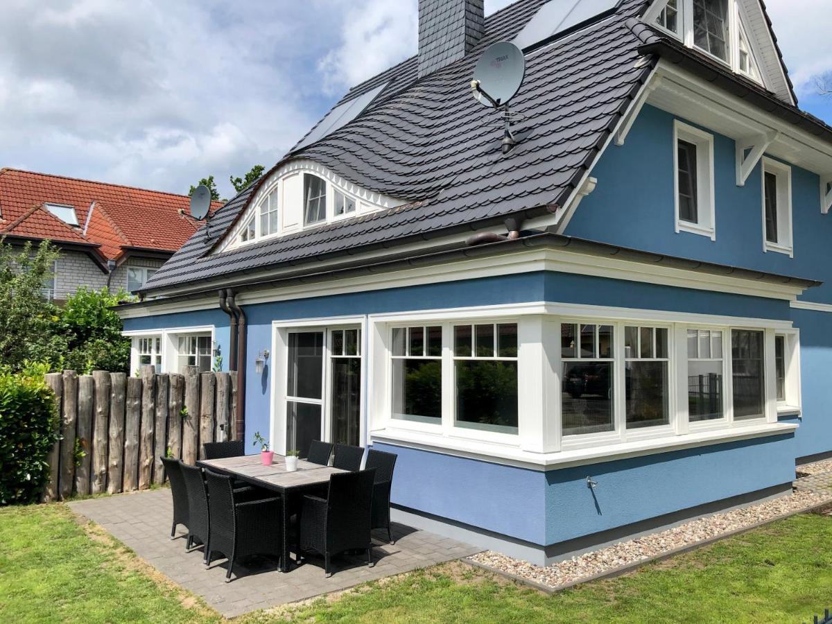 Ostseelagune Zingst, Exklusive Dhh, Strandnah, Sauna, Kamin, 3 Sz, 2 Baeder, Glasfaser, Haustierfrei, Garten Mit Suedterrasse, E-Ladesaeule, 2 Stellplaetze, Strandkorb, Fahrradschuppen, Waschmaschine, Trockner, Nichtraucher エクステリア 写真