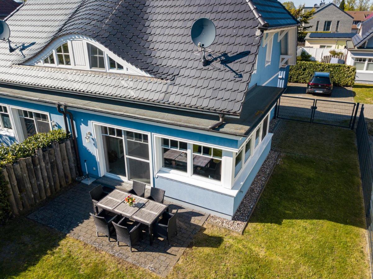 Ostseelagune Zingst, Exklusive Dhh, Strandnah, Sauna, Kamin, 3 Sz, 2 Baeder, Glasfaser, Haustierfrei, Garten Mit Suedterrasse, E-Ladesaeule, 2 Stellplaetze, Strandkorb, Fahrradschuppen, Waschmaschine, Trockner, Nichtraucher エクステリア 写真